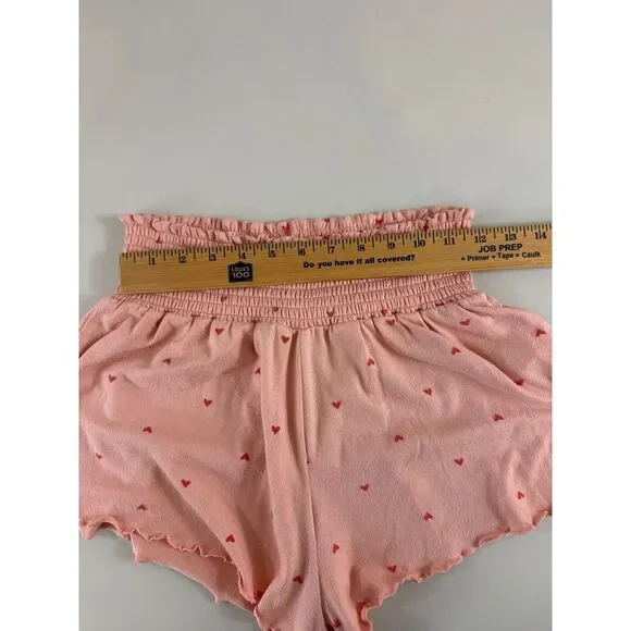 Z Supply Happy Heart Long Sleeve Top and Shorts Loungewear Set Women's S Small - Picture 10 of 12